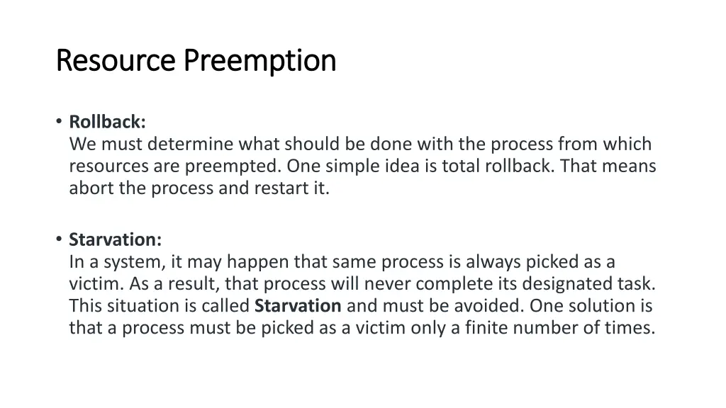 resource resource preemption preemption 1