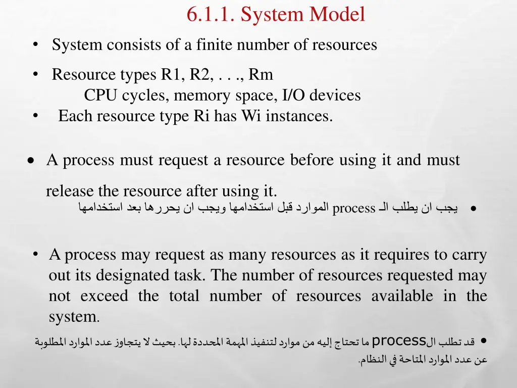 6 1 1 system model