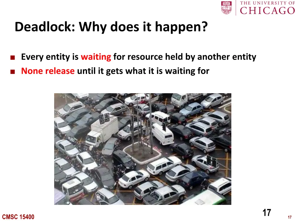 deadlock why does it happen