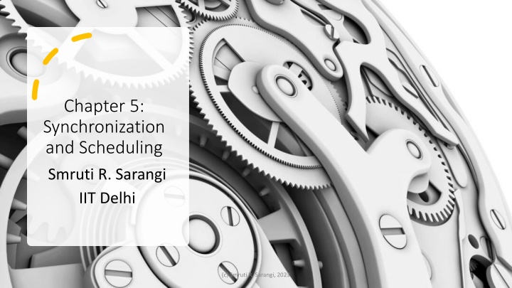 chapter 5 synchronization and scheduling