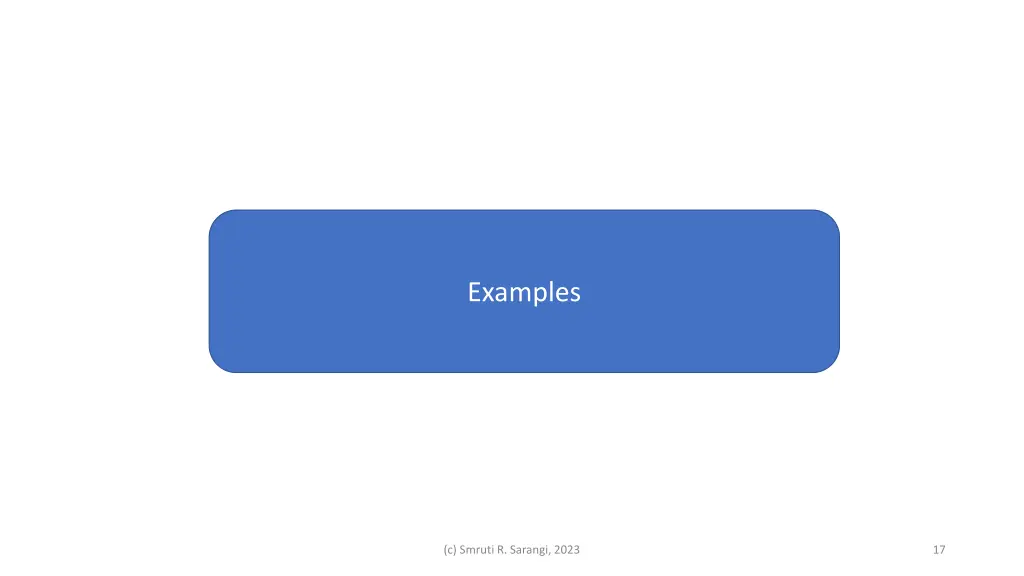 examples
