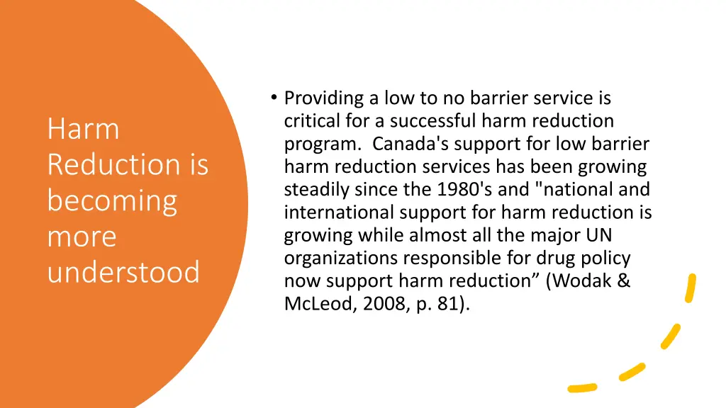 providing a low to no barrier service is critical