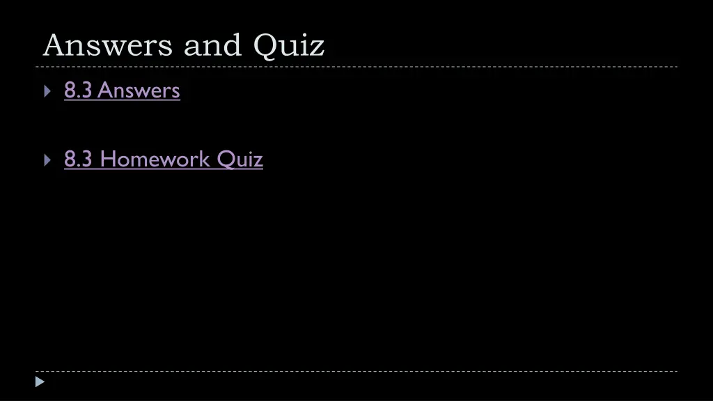 answers and quiz 2
