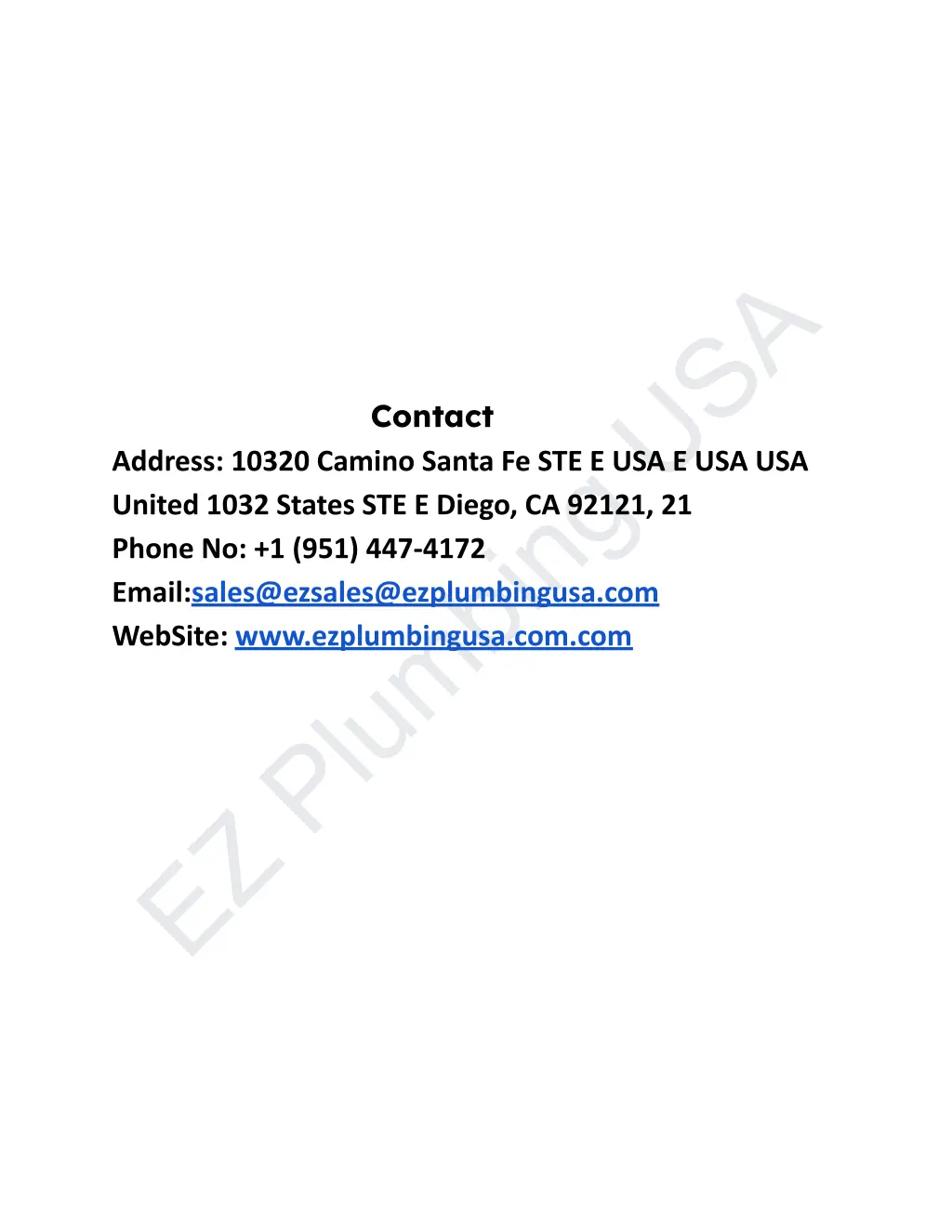contact address 10320 camino santa