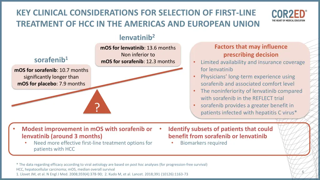 key clinical considerations for selection