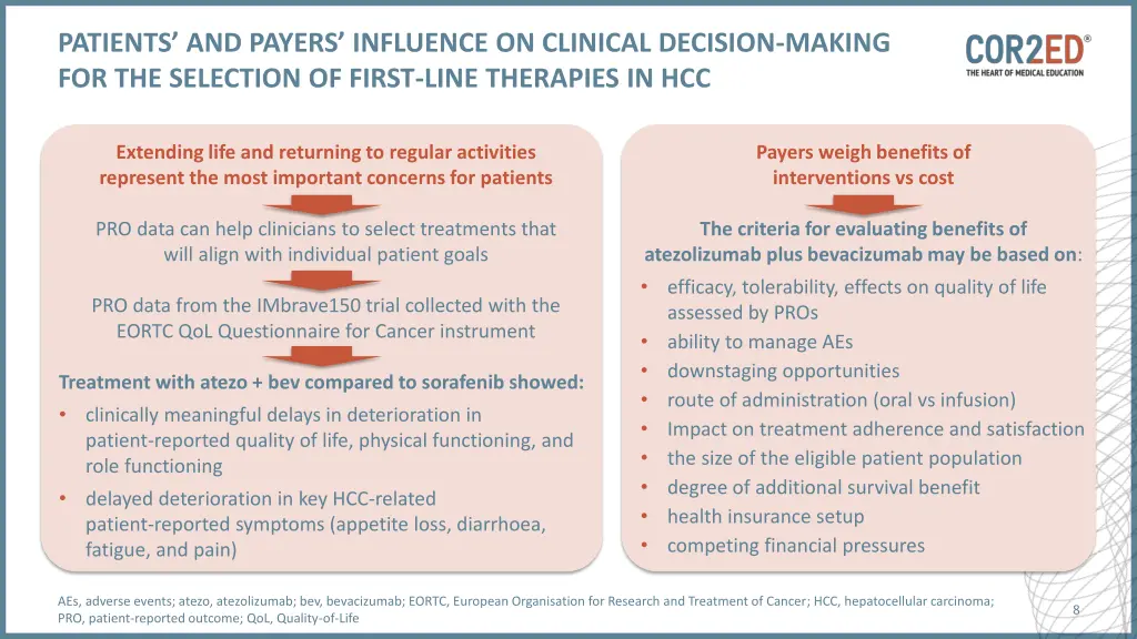 patients and payers influence on clinical