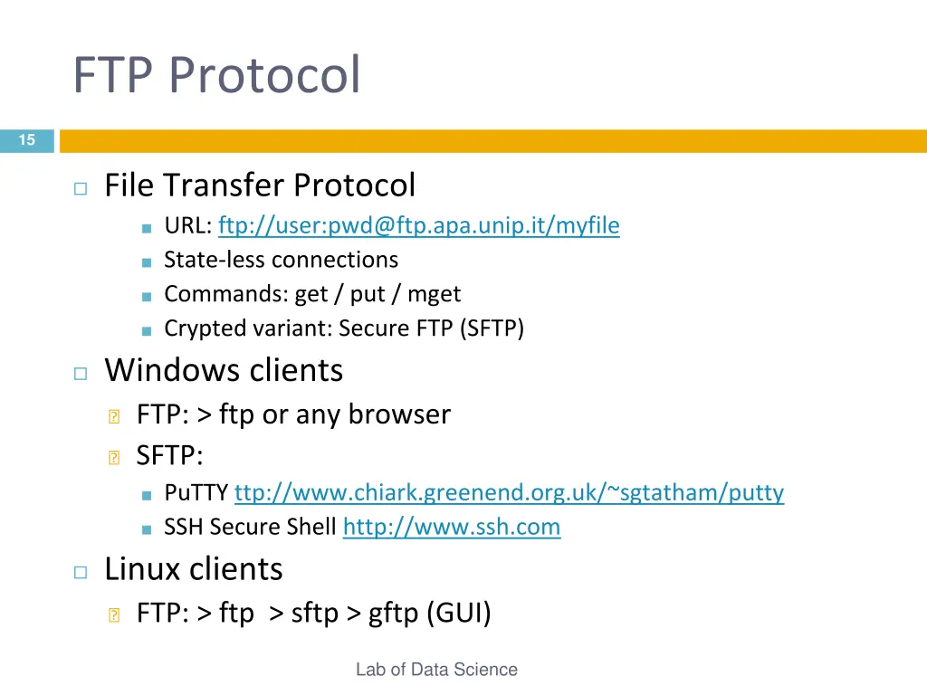 ftp protocol