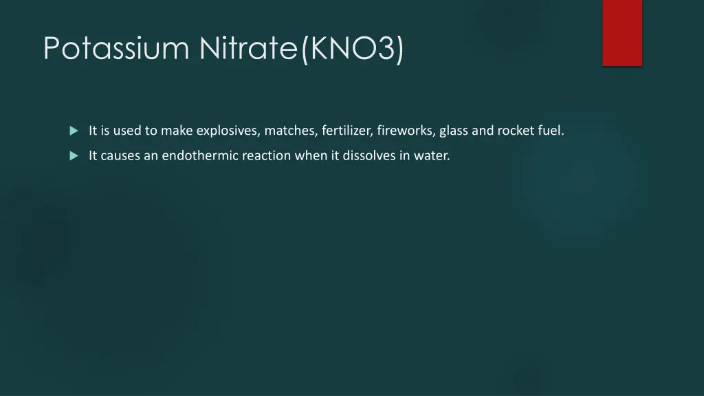 potassium nitrate kno3