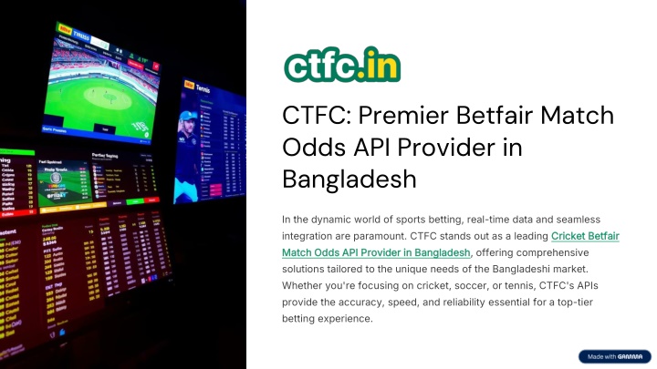 ctfc premier betfair match odds api provider