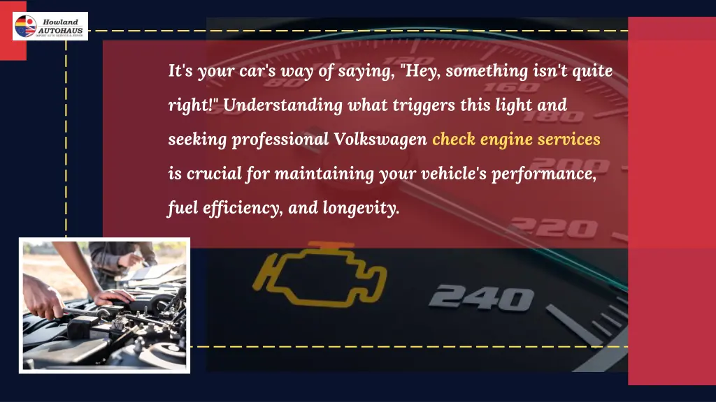 it s your car s way of saying hey something