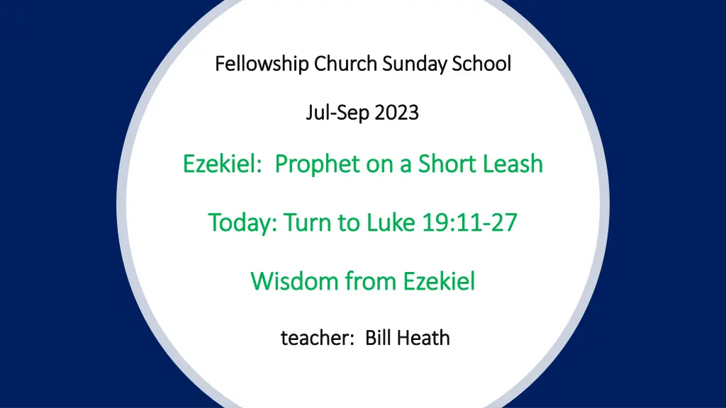 fellowship church sunday school fellowship church
