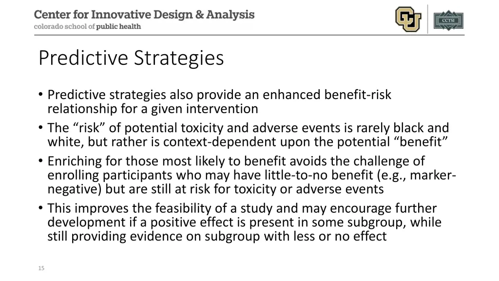 predictive strategies 2