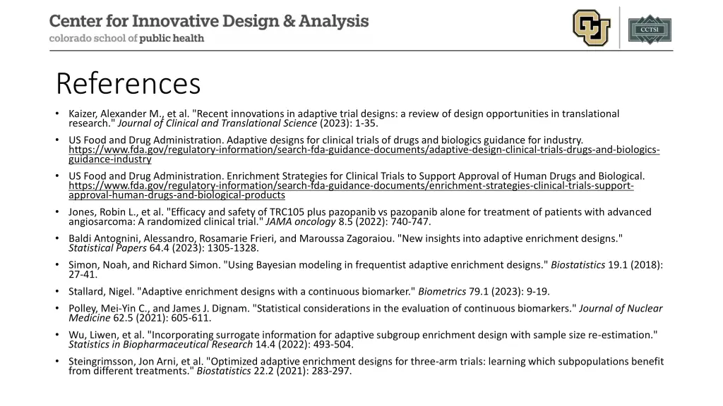 references kaizer alexander m et al recent