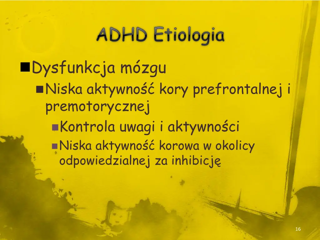 adhd etiologia 1