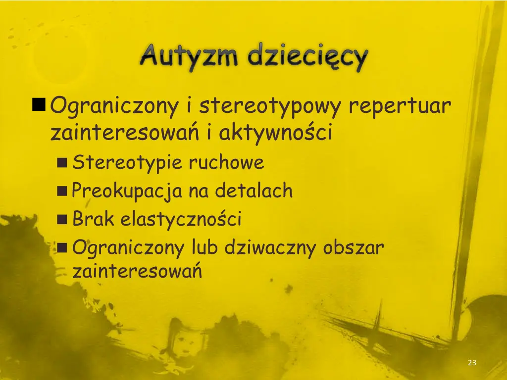 autyzm dzieci cy 3