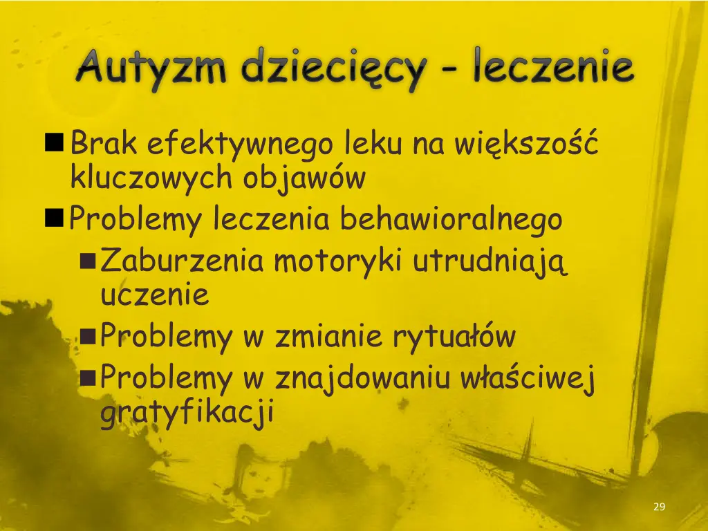 autyzm dzieci cy leczenie
