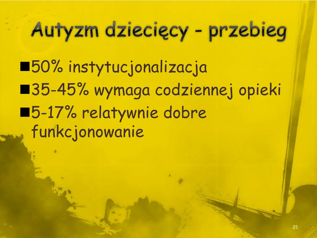 autyzm dzieci cy przebieg