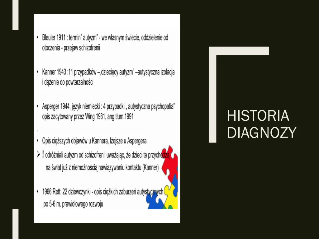 historia diagnozy