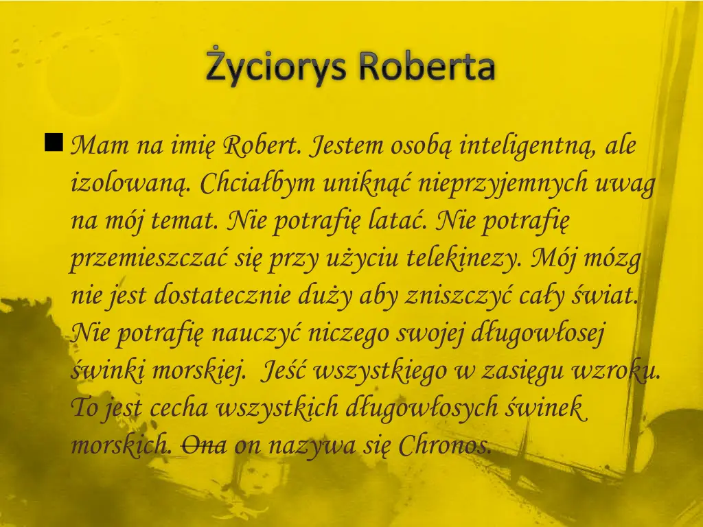 yciorys roberta