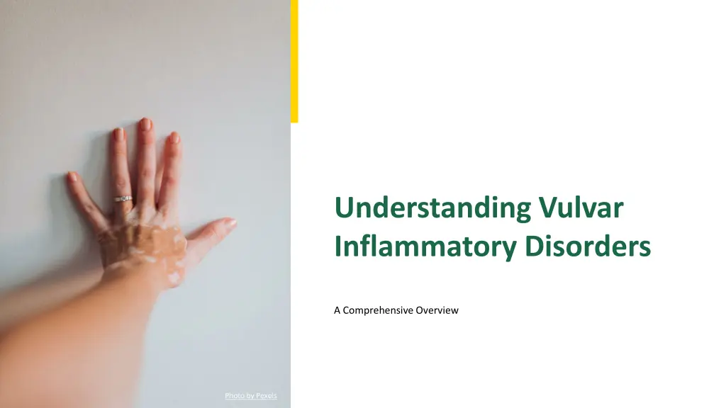 understanding vulvar inflammatory disorders