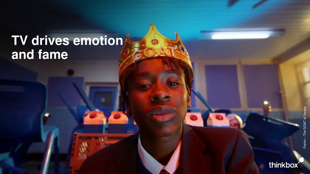 tv drives emotion and fame