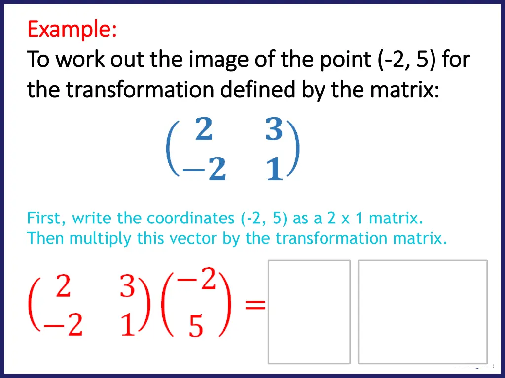 example example to work out the image