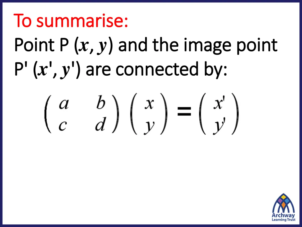 to summarise to summarise point p point