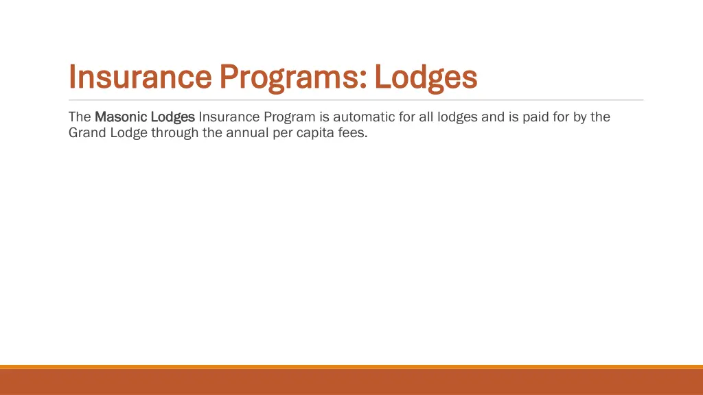 insurance programs lodges insurance programs