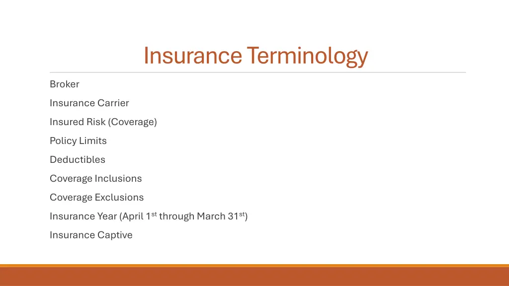 insuranceterminology