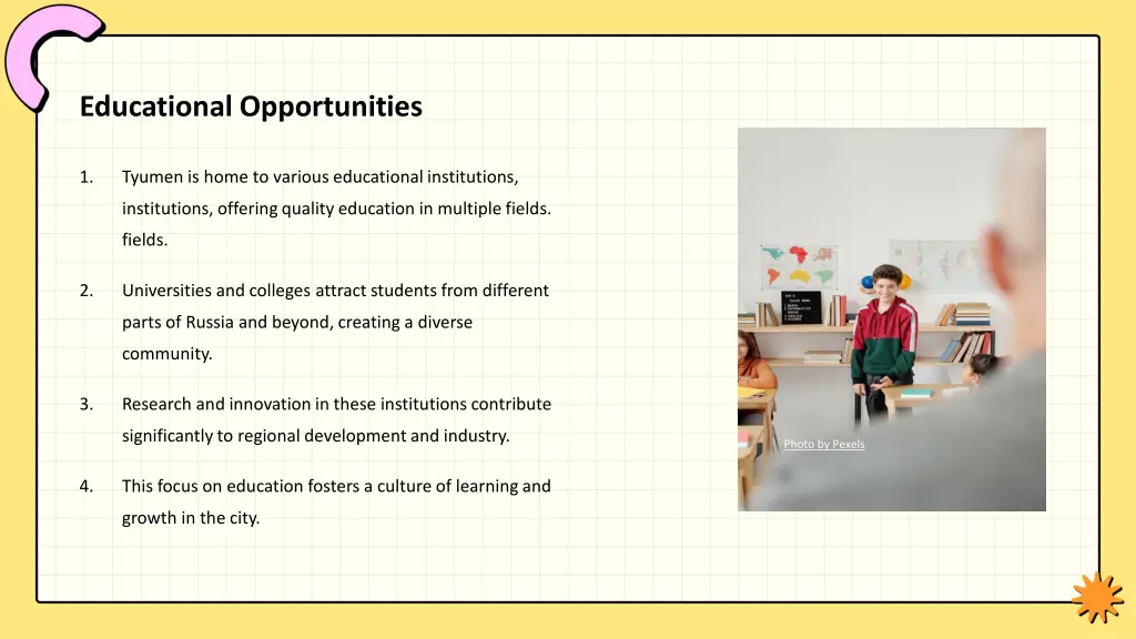 educational opportunities