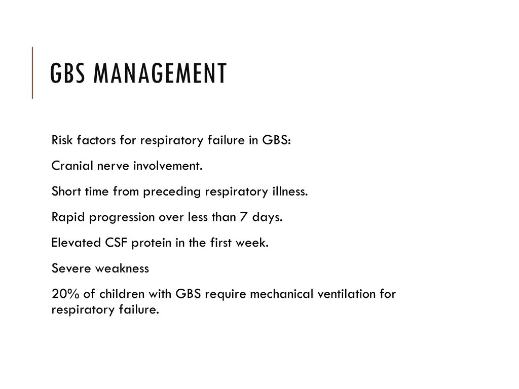 gbs management 1
