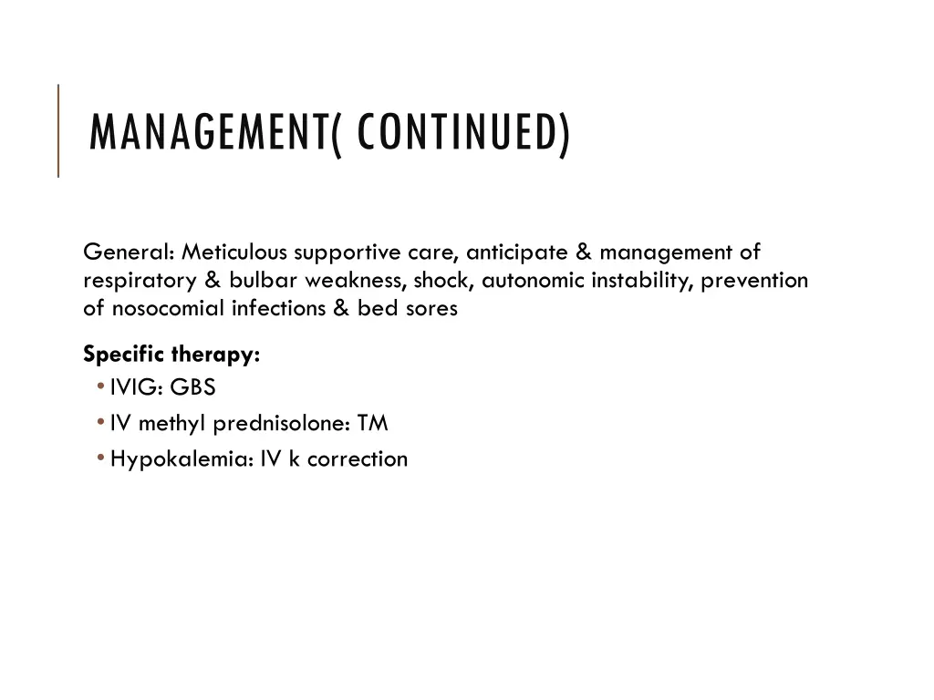 management continued 1