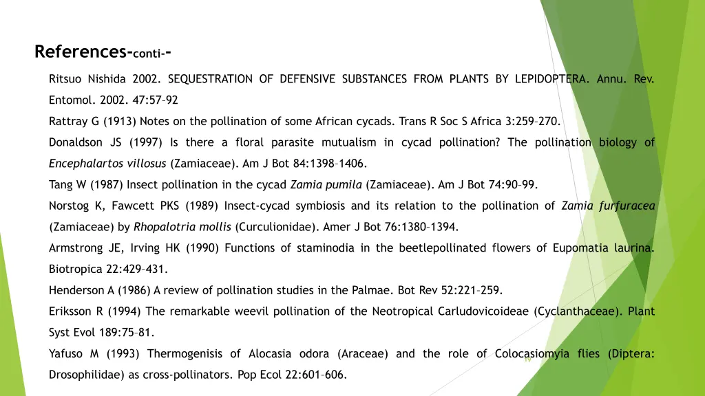 references conti