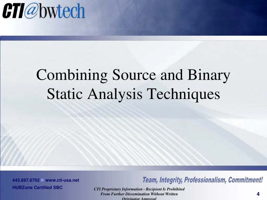combining source and binary static analysis