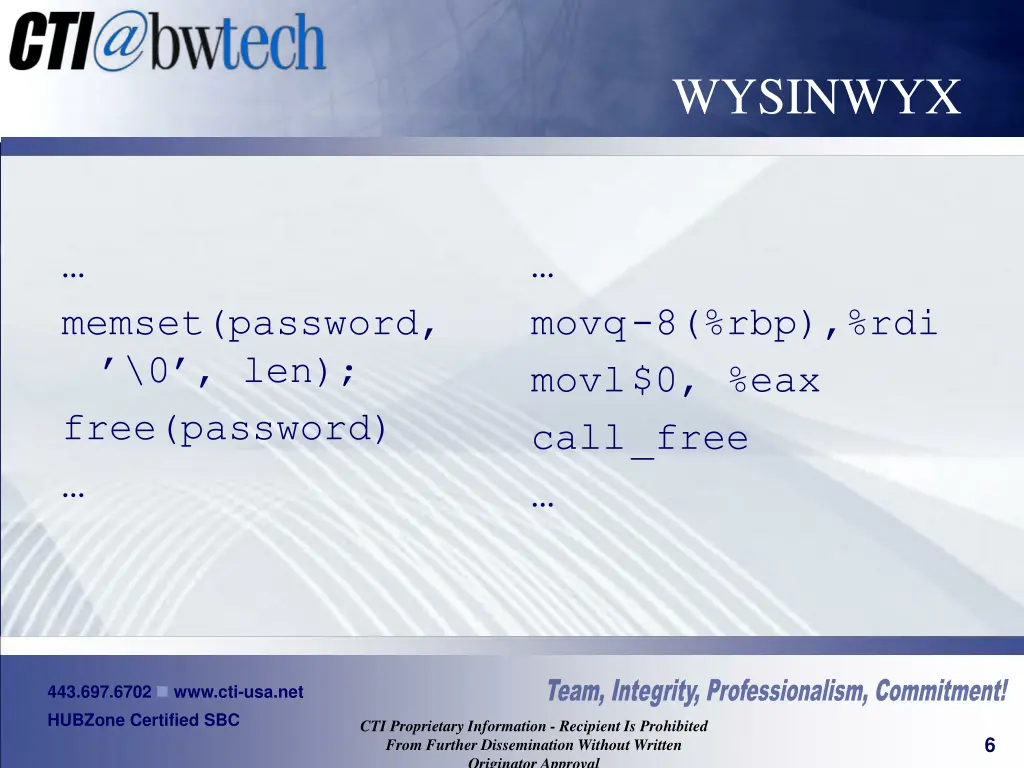 wysinwyx