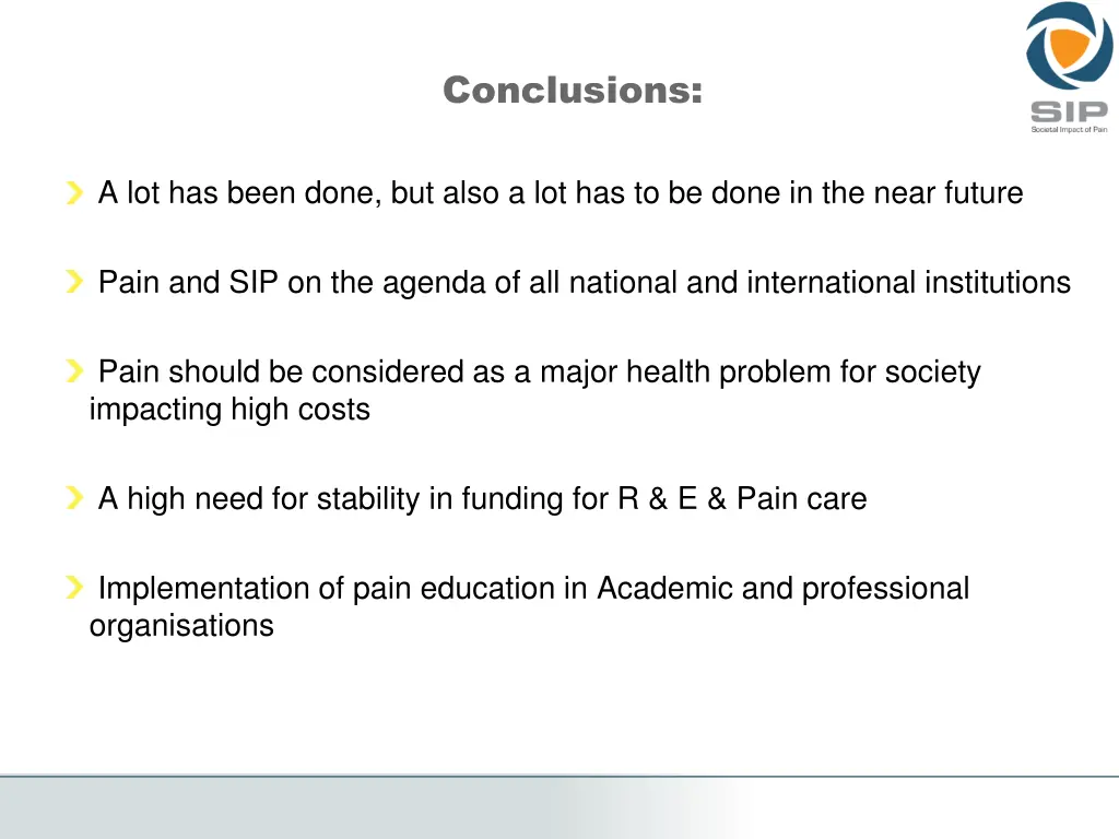 conclusions