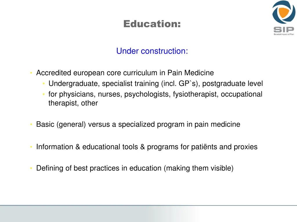 education