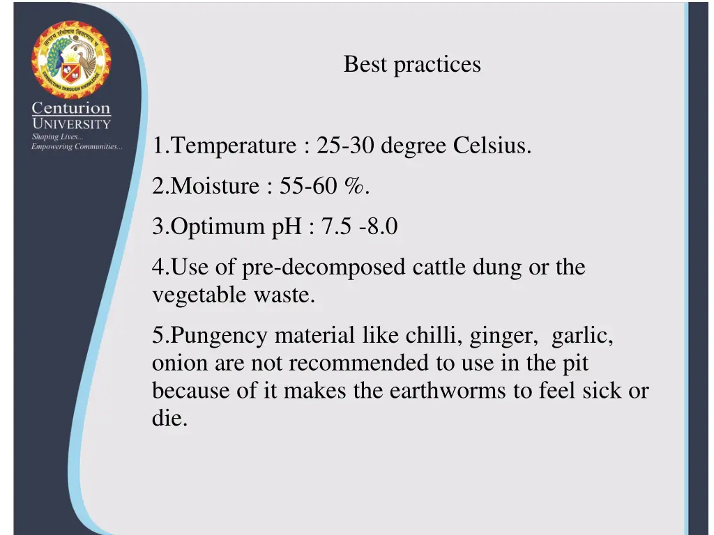 best practices