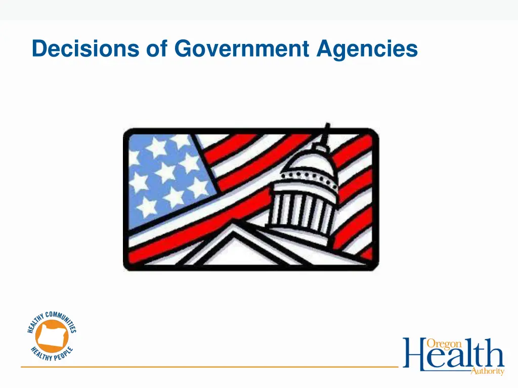 decisions of government agencies