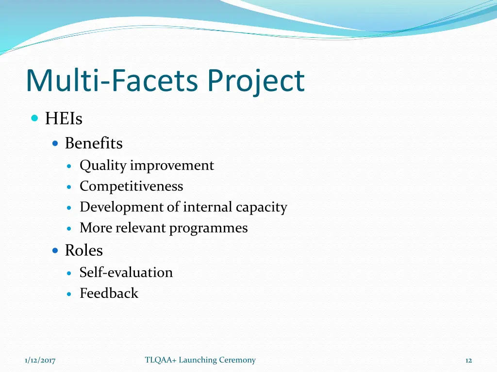 multi facets project