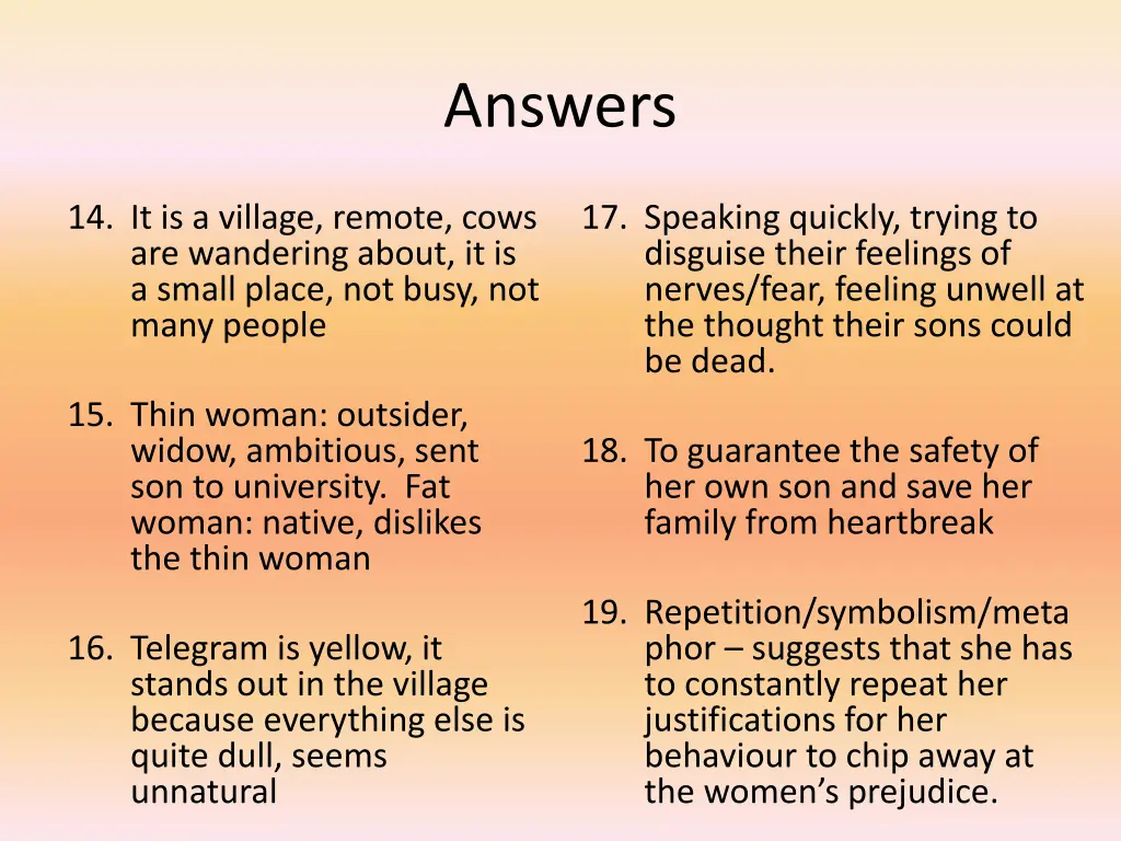 answers 1