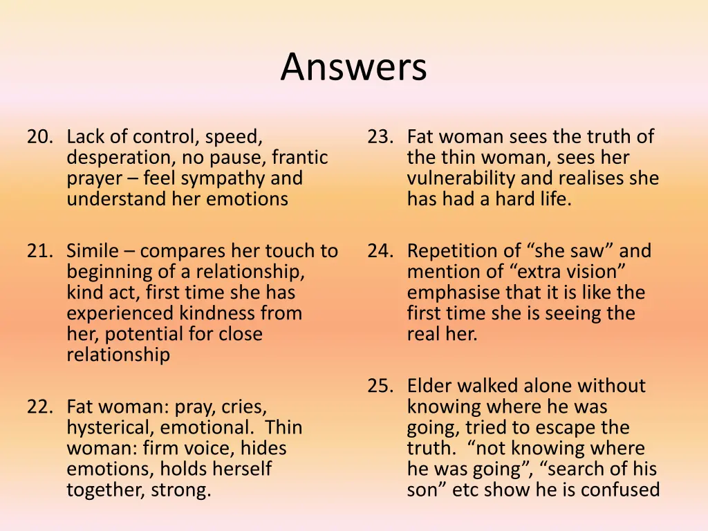 answers 2