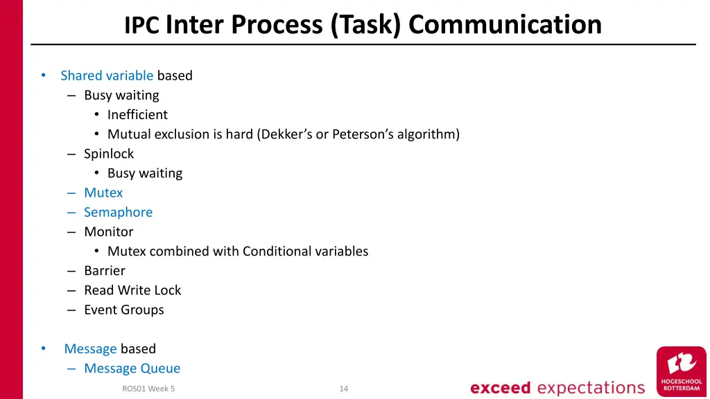 ipc inter process task communication