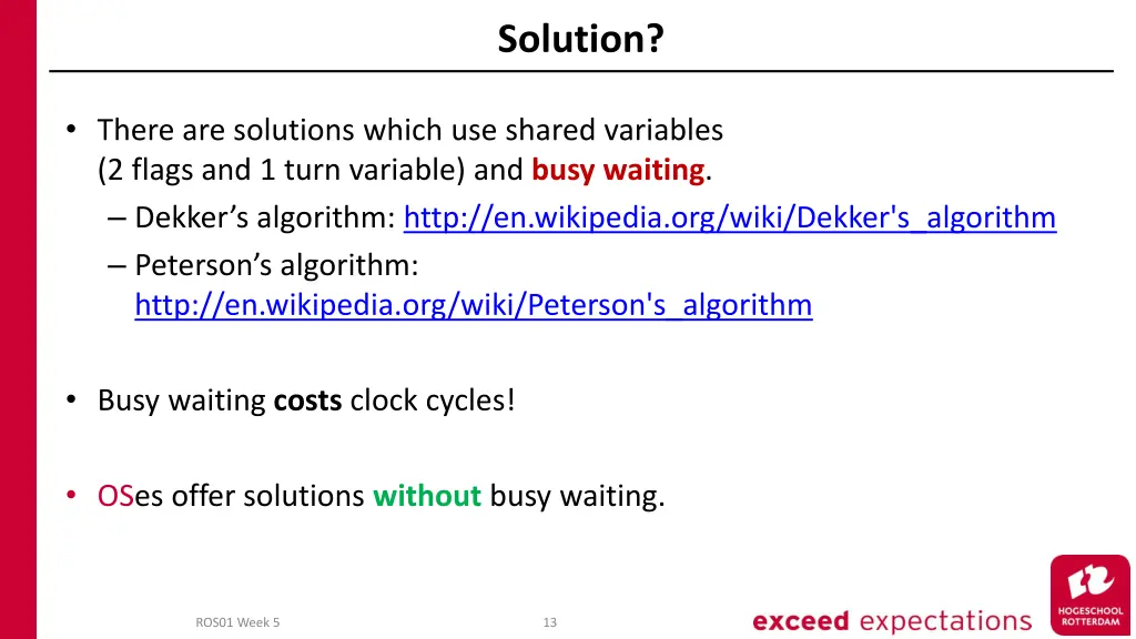 solution
