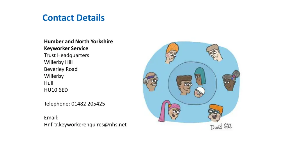 contact details