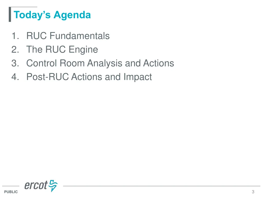 today s agenda
