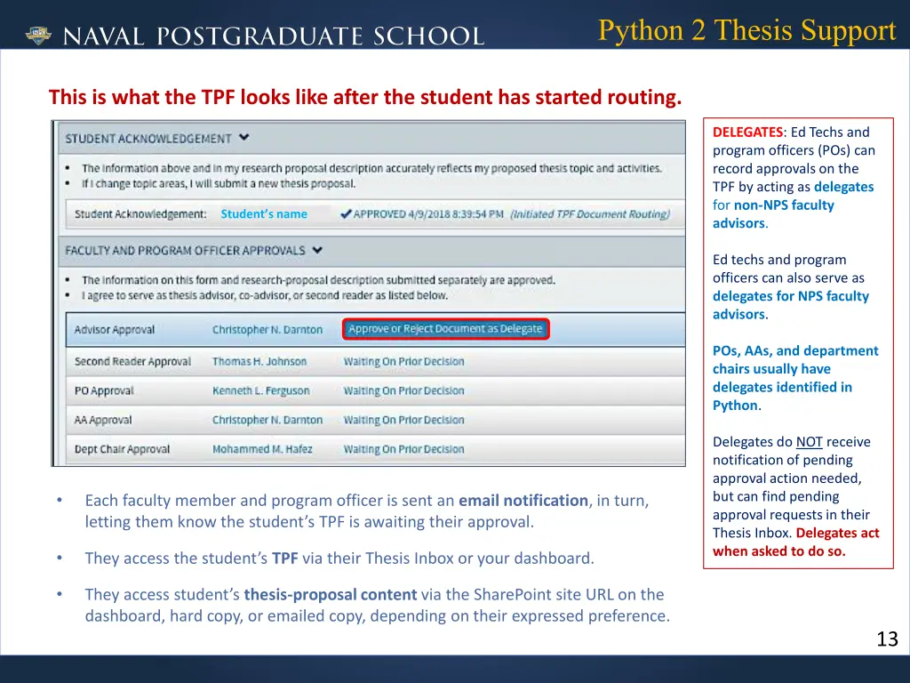 python 2 thesis support 13