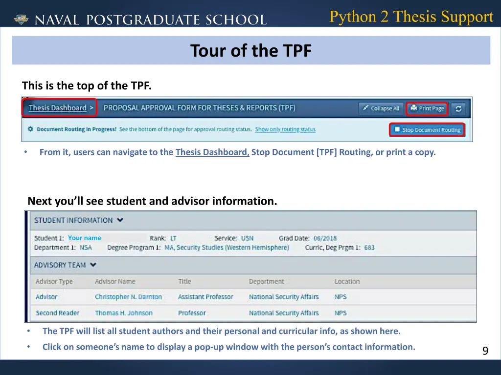 python 2 thesis support 9