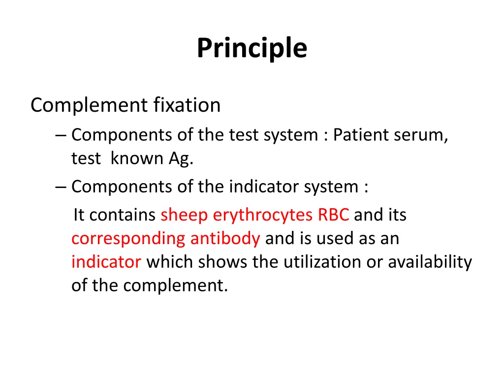 principle