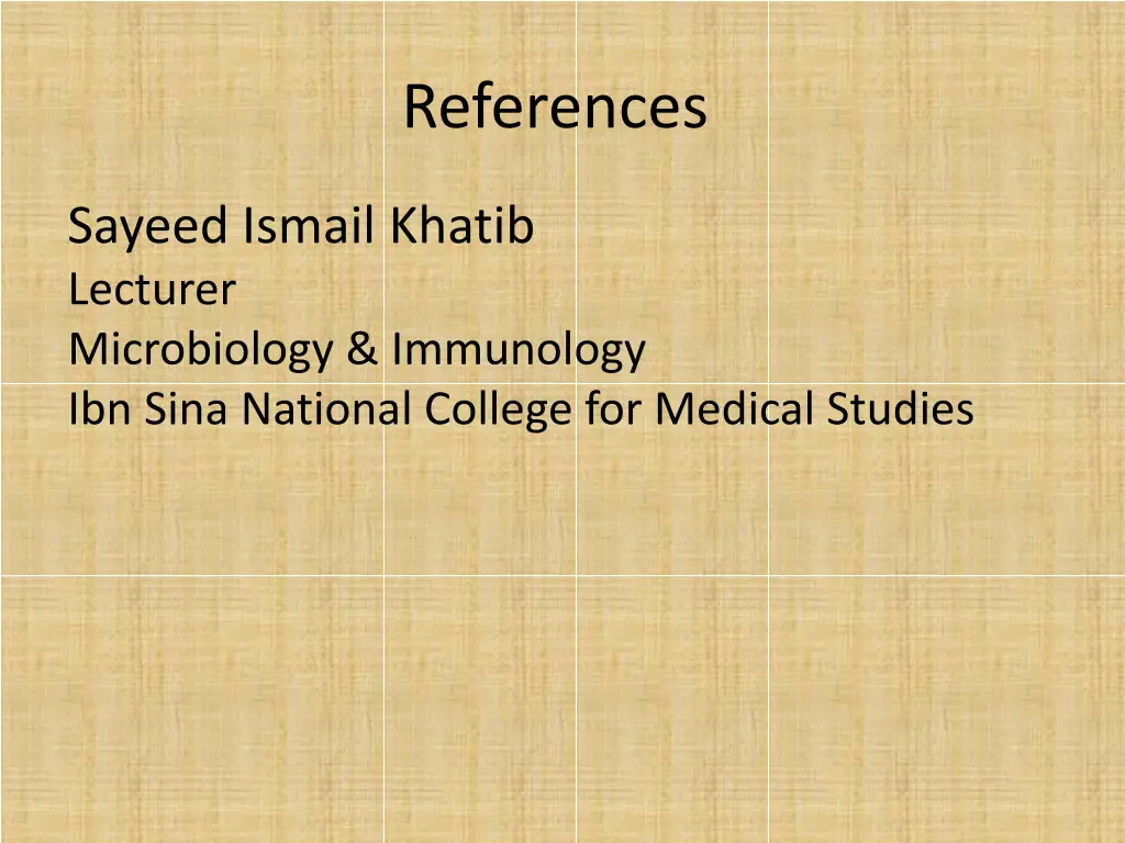 references
